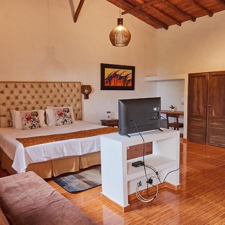 Hotel Santos De Piedra - Maranatha Barichara Dış mekan fotoğraf