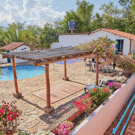 Hotel Santos De Piedra - Maranatha Barichara Dış mekan fotoğraf