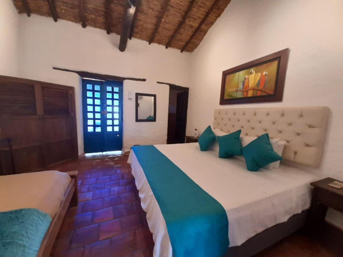 Hotel Santos De Piedra - Maranatha Barichara Dış mekan fotoğraf