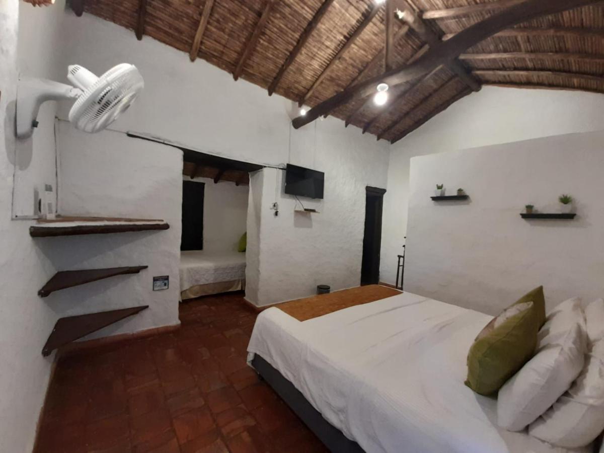Hotel Santos De Piedra - Maranatha Barichara Dış mekan fotoğraf