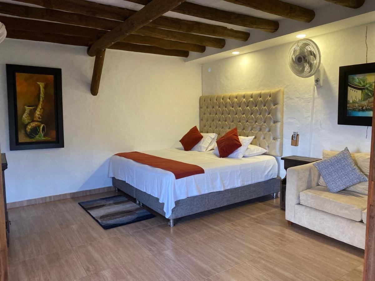 Hotel Santos De Piedra - Maranatha Barichara Dış mekan fotoğraf