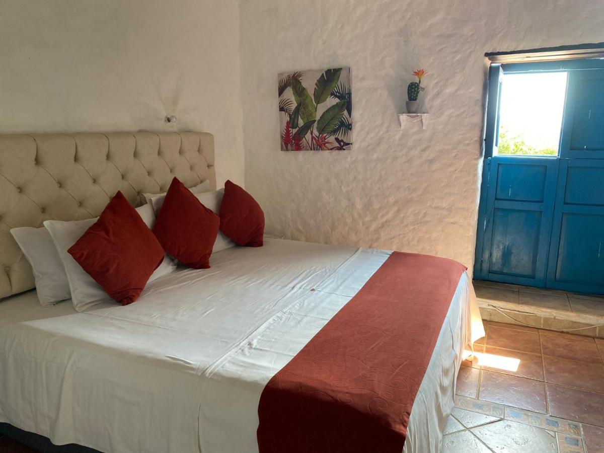 Hotel Santos De Piedra - Maranatha Barichara Dış mekan fotoğraf