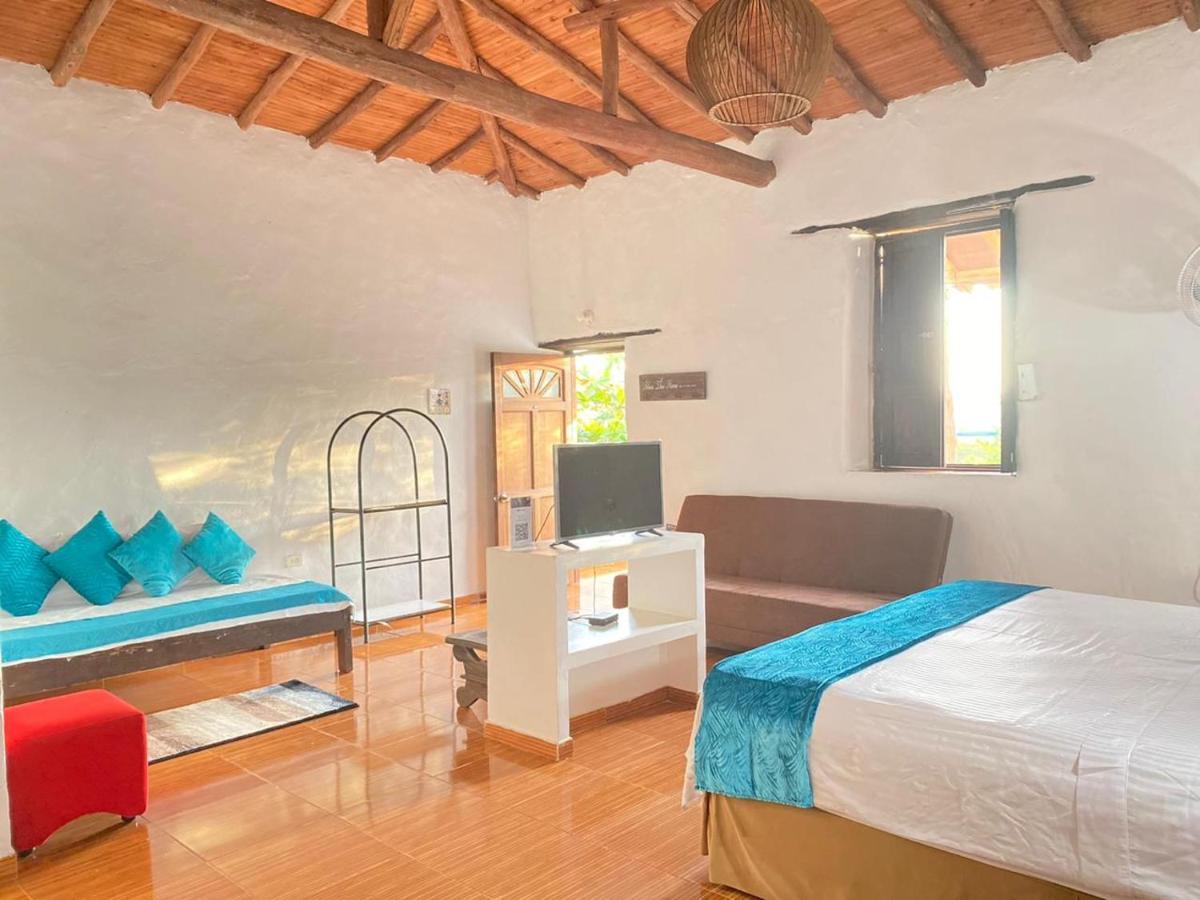 Hotel Santos De Piedra - Maranatha Barichara Dış mekan fotoğraf