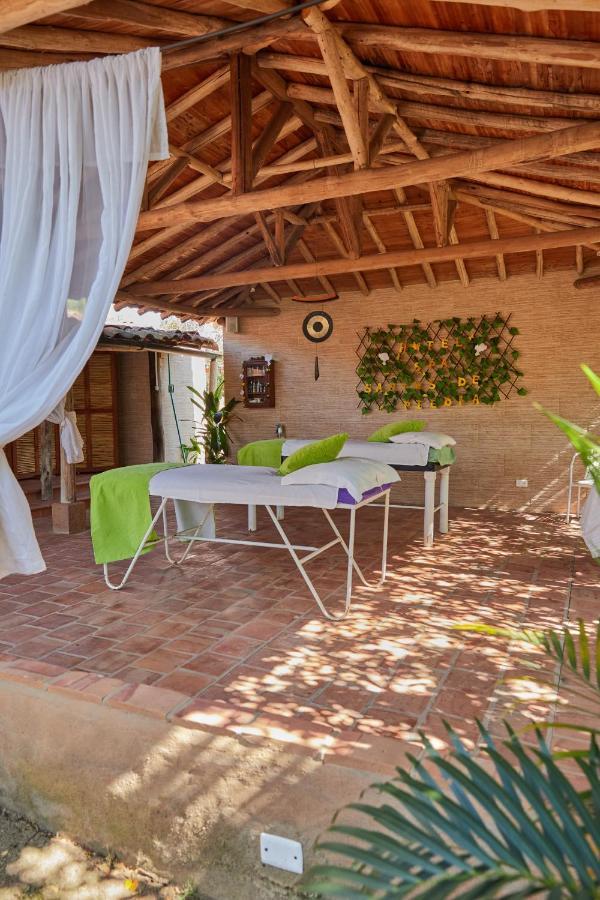 Hotel Santos De Piedra - Maranatha Barichara Dış mekan fotoğraf