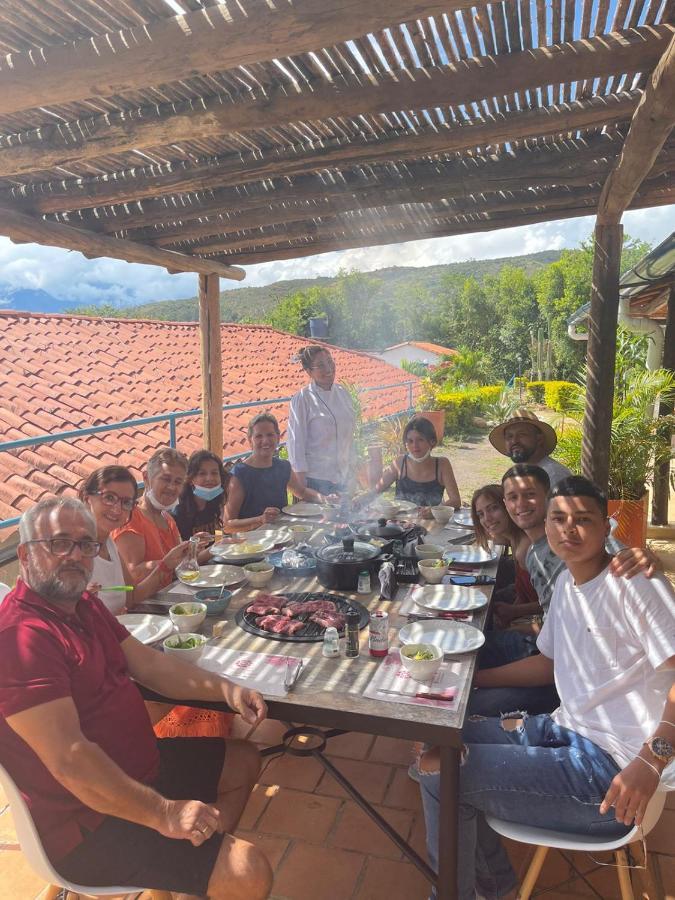 Hotel Santos De Piedra - Maranatha Barichara Dış mekan fotoğraf