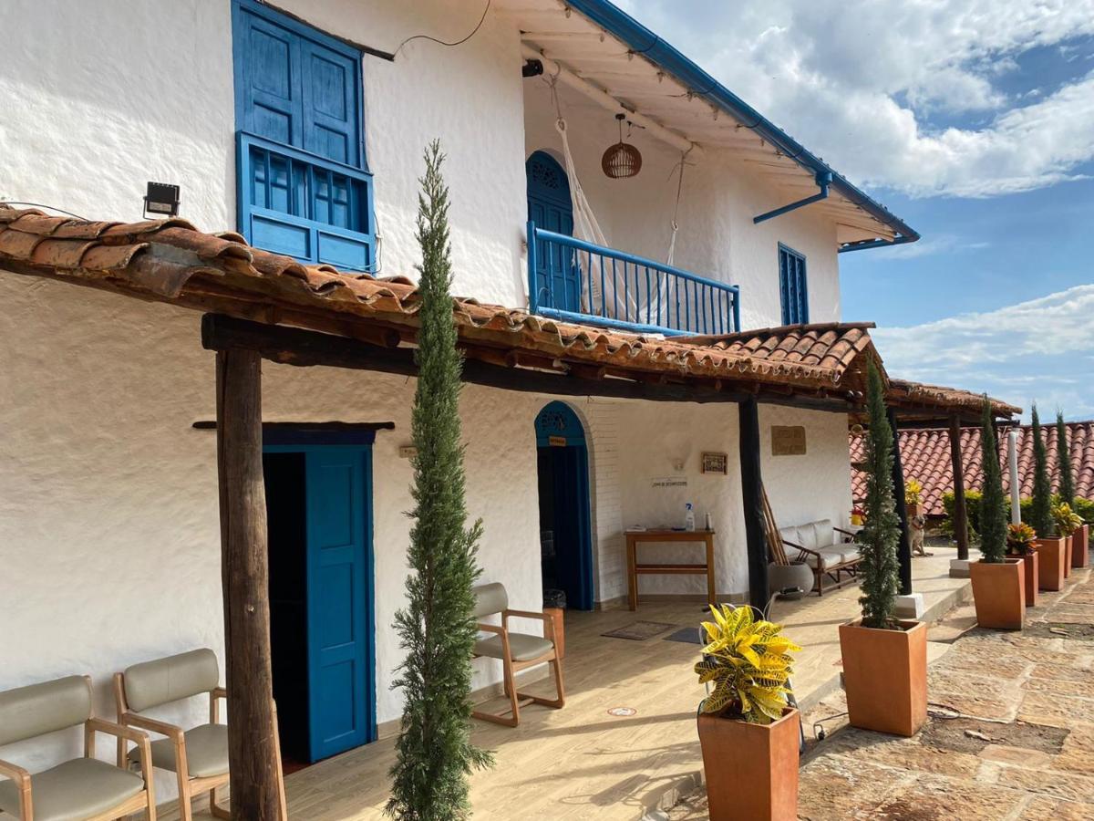 Hotel Santos De Piedra - Maranatha Barichara Dış mekan fotoğraf