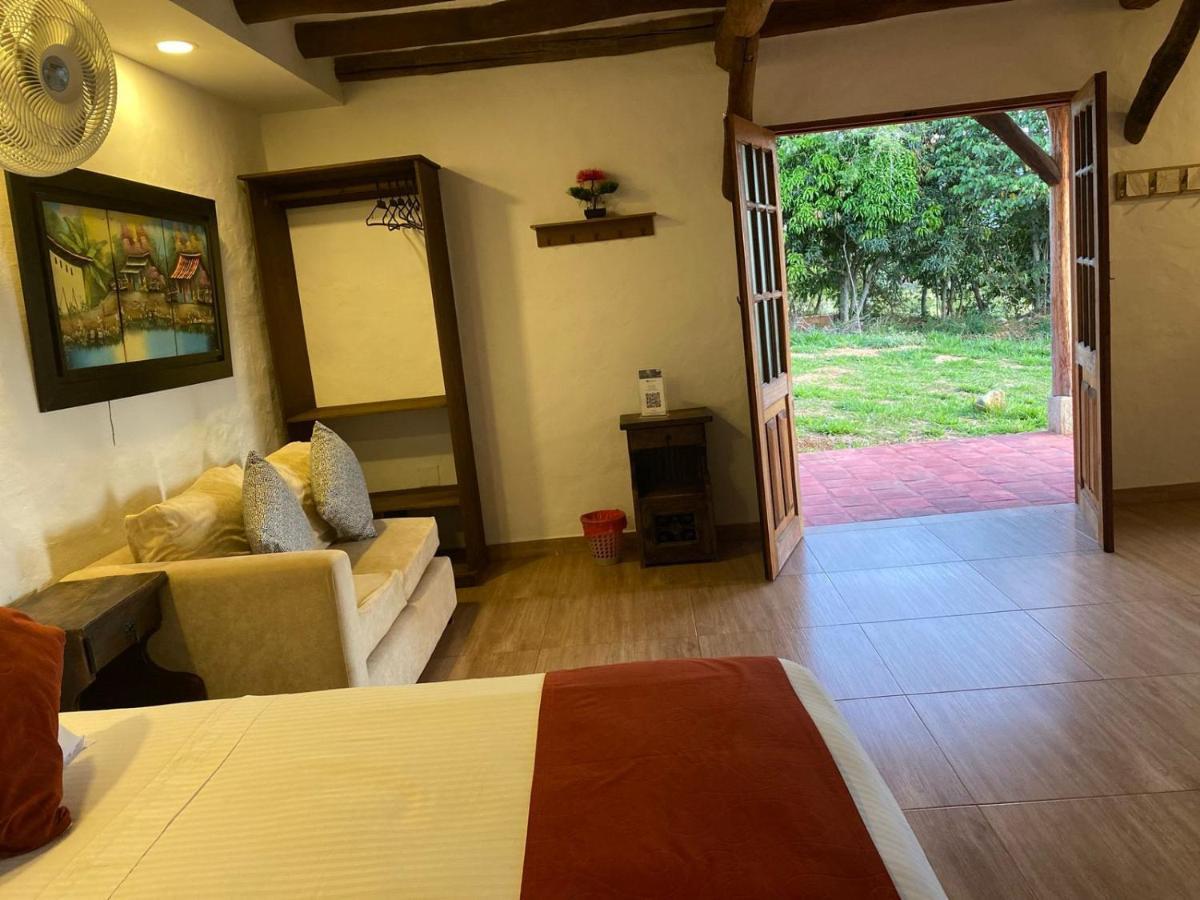 Hotel Santos De Piedra - Maranatha Barichara Dış mekan fotoğraf
