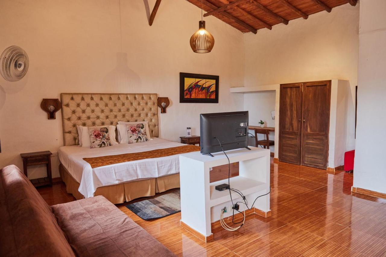 Hotel Santos De Piedra - Maranatha Barichara Dış mekan fotoğraf
